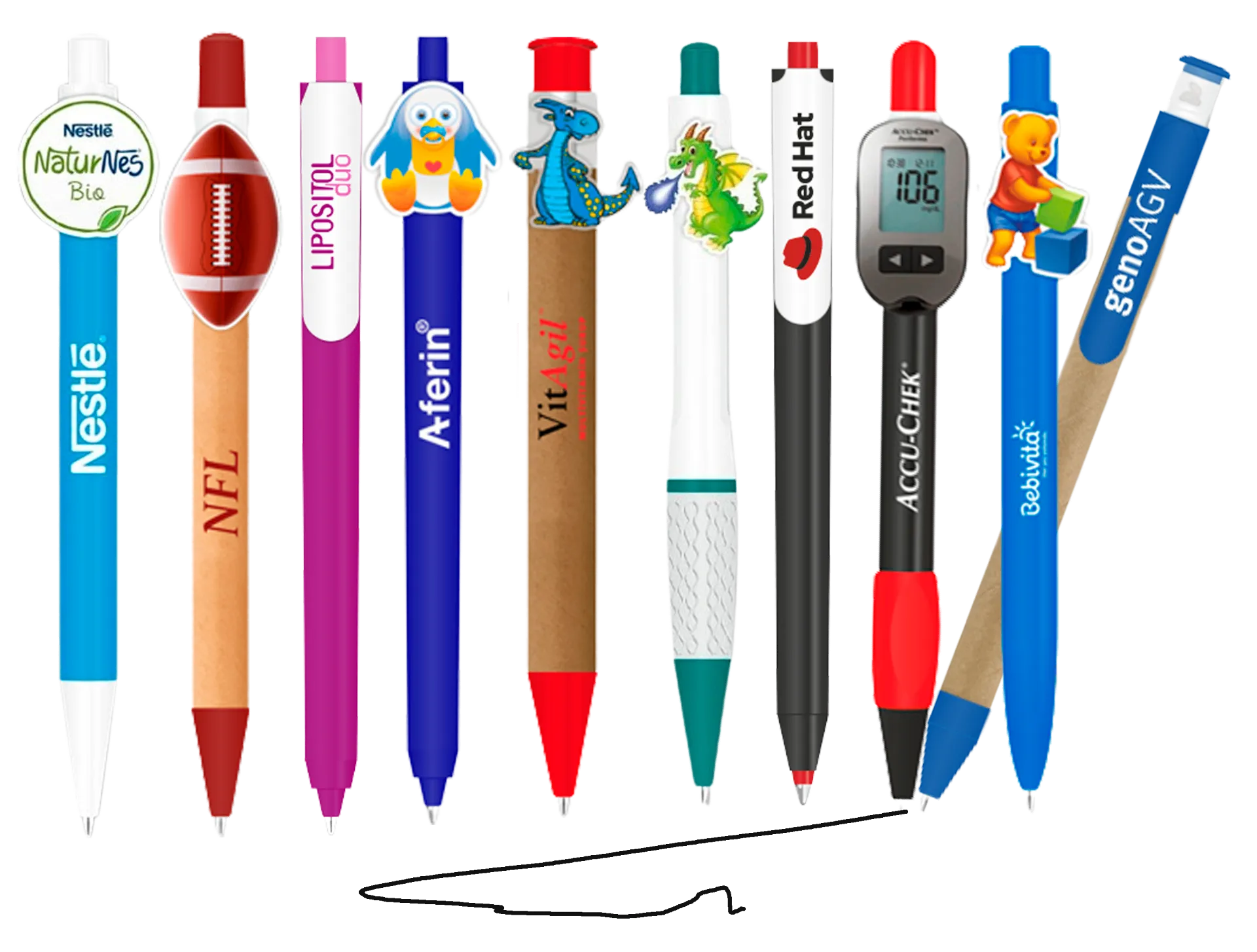 Bolígrafos personalizados